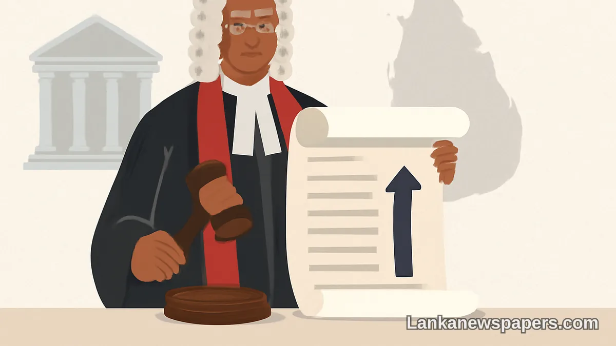 Government Gazettes Bill to Extend Retirement Age of Senior Judges in Sri Lanka