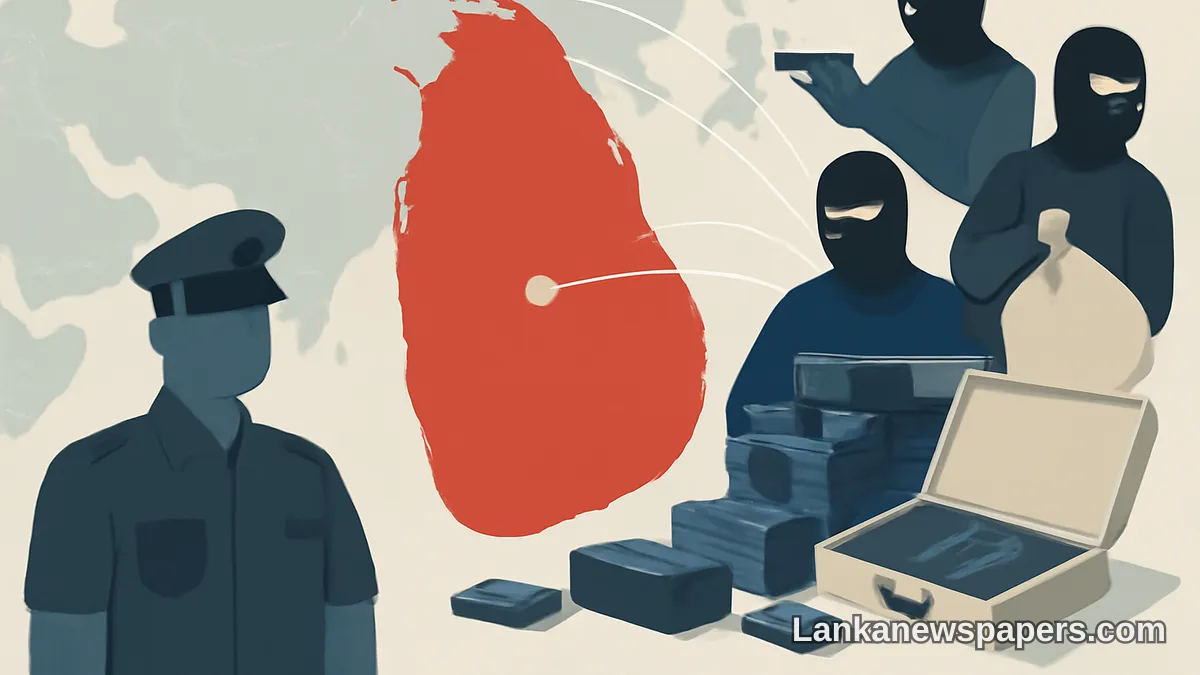 Sri Lanka Becomes Hotspot for Asian Criminal Networks, Raising Alarm