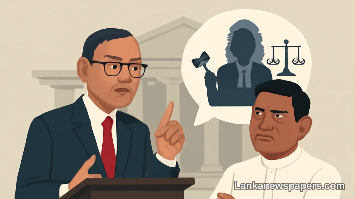GL Peiris Challenges NPP Government Over Judicial Retirement Age Claims