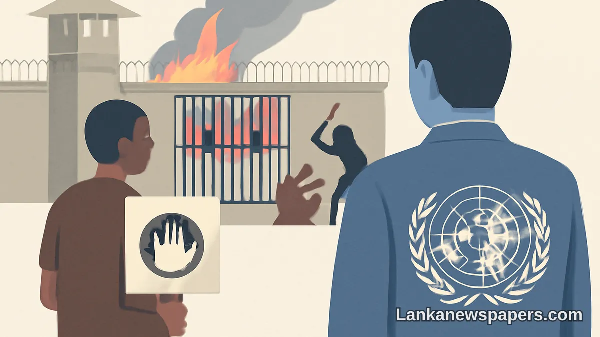 Rights Activists Urge UN Intervention Following Deadly Sri Lanka Prison Unrest