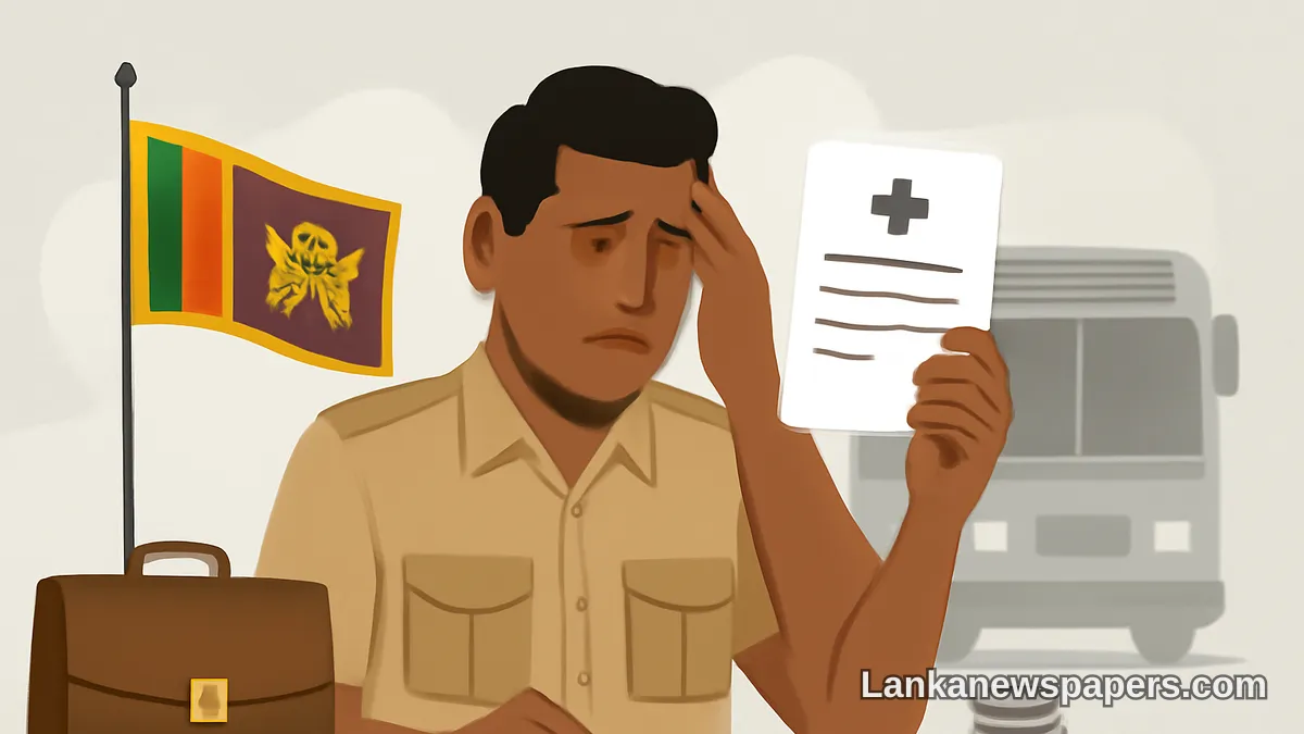Grama Niladhari Officers Launch Sick-Note Protest Over Stagnant Rs. 600 Transport Allowance