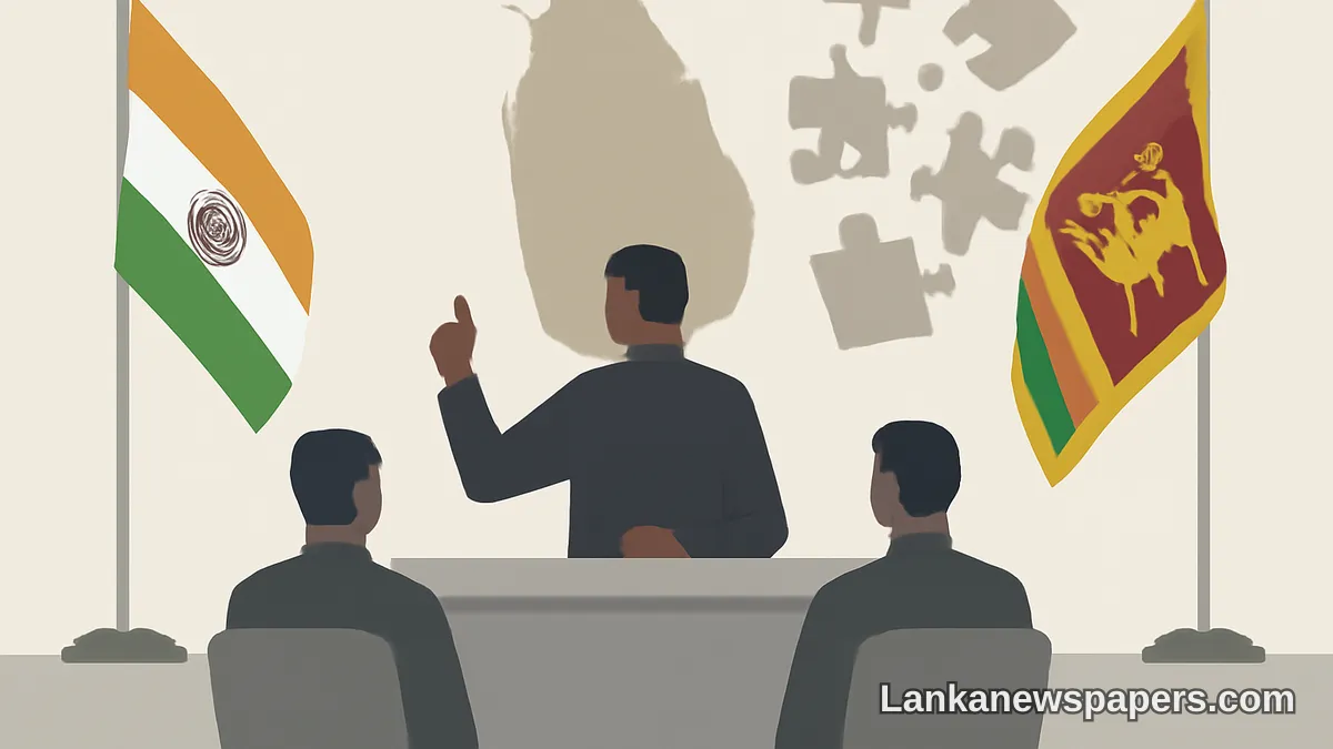 Tamil National Council Urges India to Push for Federal Solution in Sri Lanka