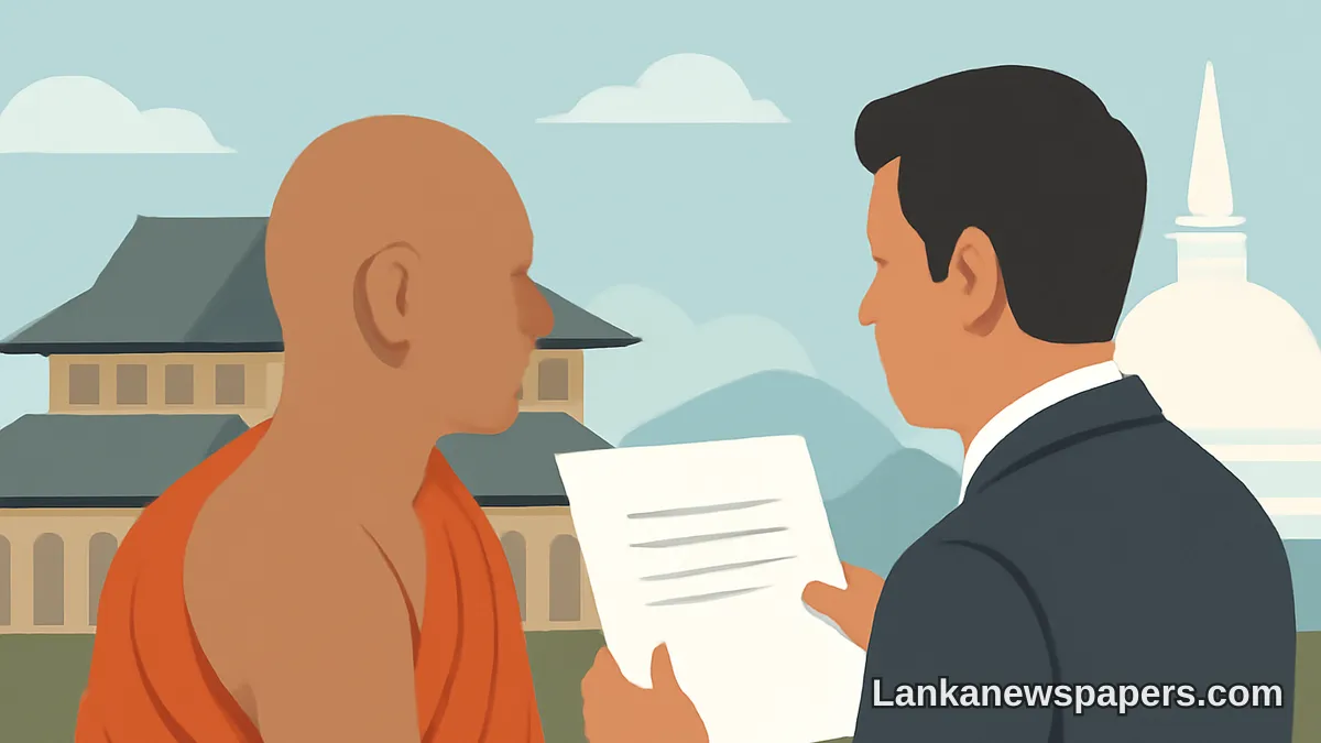 22වන සංශෝධනයට විරුද්ධව මහනායක හිමිවරුන් ජනාධිපතිට ලිපියක් යැවූ බව එස්.ජේ.බී. මන්ත්‍රීවරයා හෙළිකරයි
