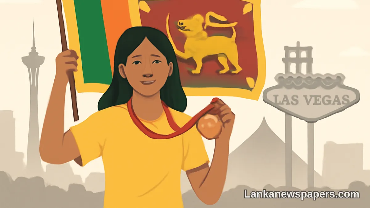 Sri Lanka Clinches Bronze at WCOPA 2026 in Las Vegas