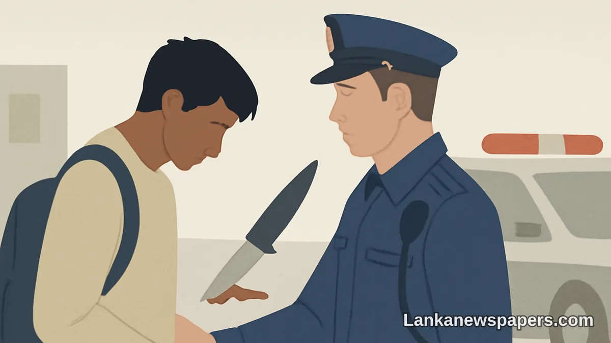 ජපානයේ මාරාන්තික පිහි ප්‍රහාරයකට සම්බන්ධ ශ්‍රී ලාංකික සිසුවෙකු අත්අඩංගුවට