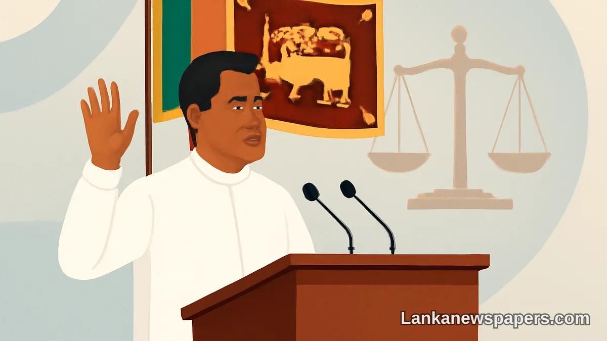 President Dissanayake Vows to Bear Personal Cost of Reform in Address to Bar Association