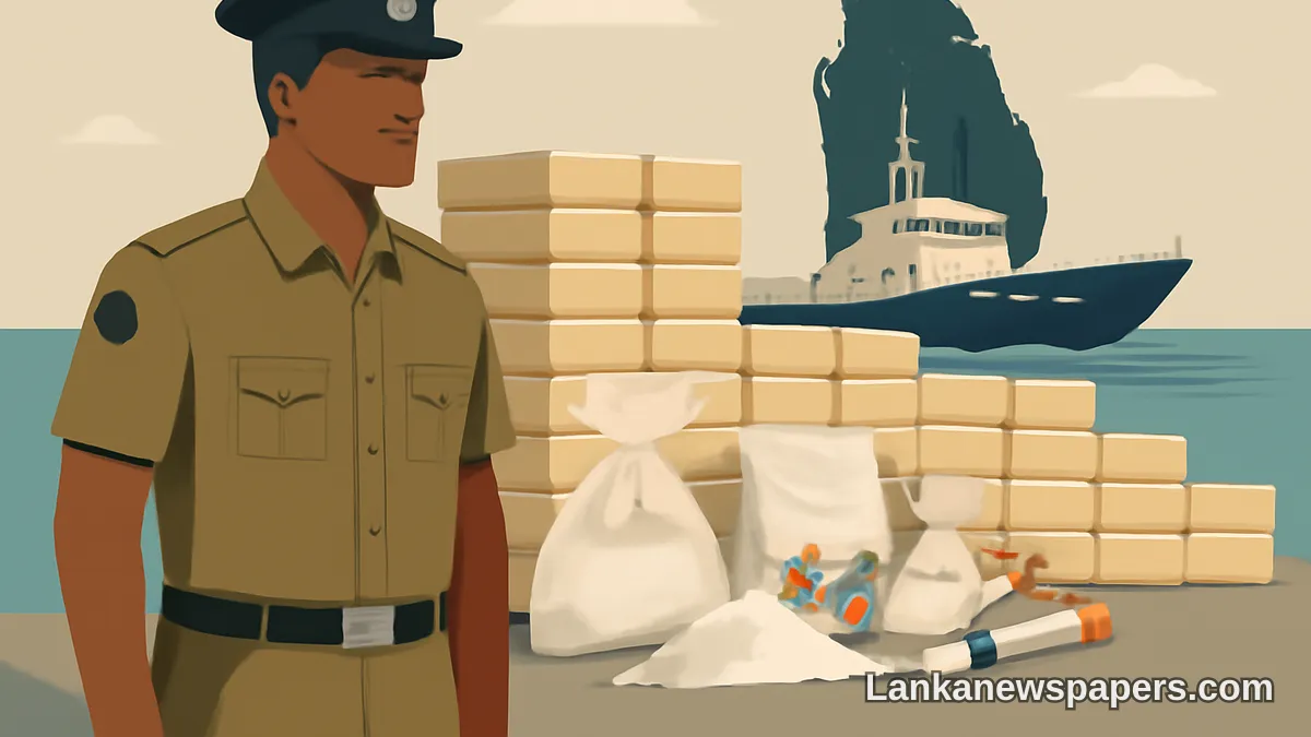 Sri Lanka Seizes Over 5,200 Kg of Hard Drugs in Record-Breaking Crackdown