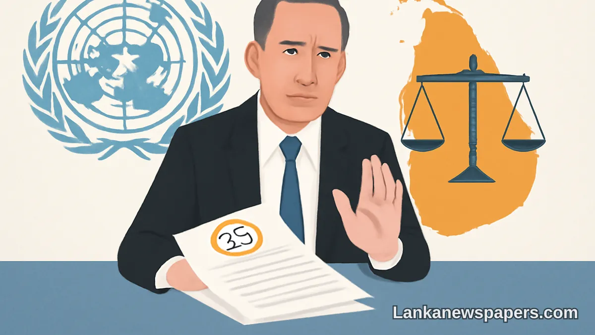 UN Special Rapporteur Raises Concerns Over Sri Lanka's 22nd Amendment to the Constitution