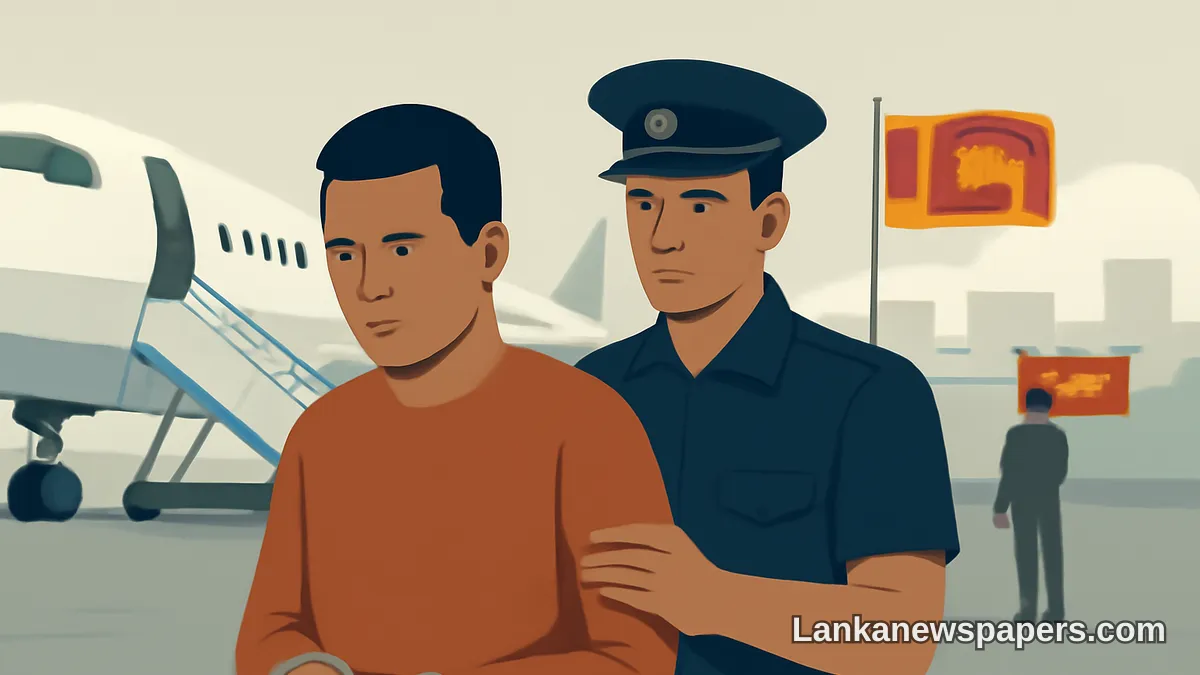 Fugitive Shiran Basik Repatriated to Sri Lanka Amid Widening Multi-Agency Investigations