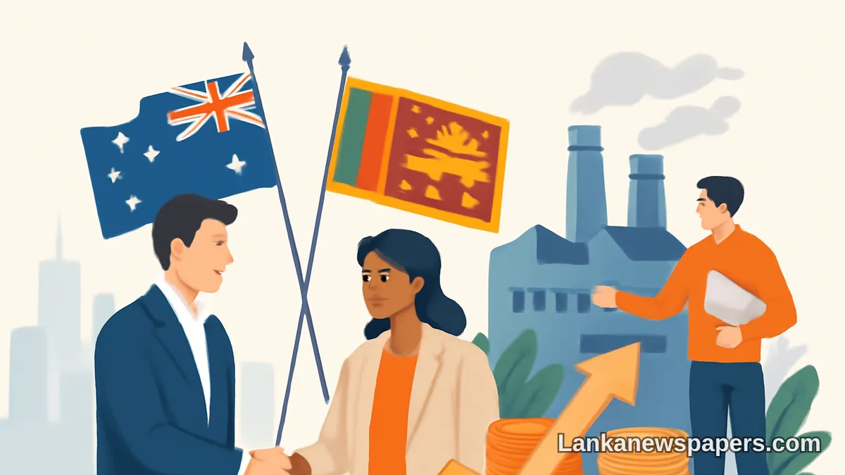 Australian Investors Step Up to Fuel Sri Lanka's Production Economy With Fresh Projects