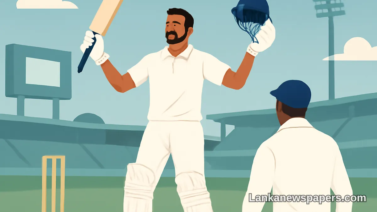 Padikkal's Historic Maiden Test Century Puts India in Command Against Sri Lanka