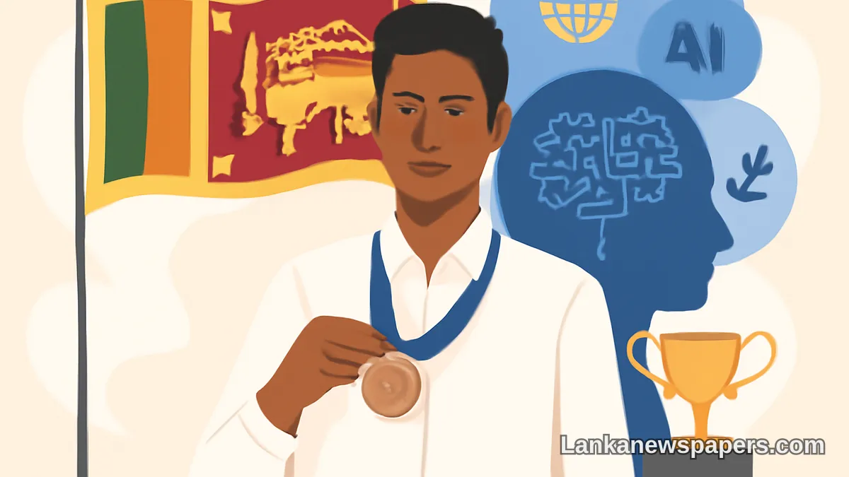 Sri Lanka Shines at International Olympiad in Artificial Intelligence with Bronze Medal and Honourable Mention