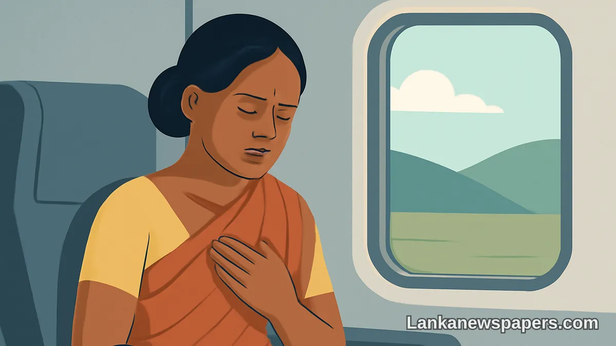 Sri Lankan Woman Dies of Chest Pain During Journey to Shravasti