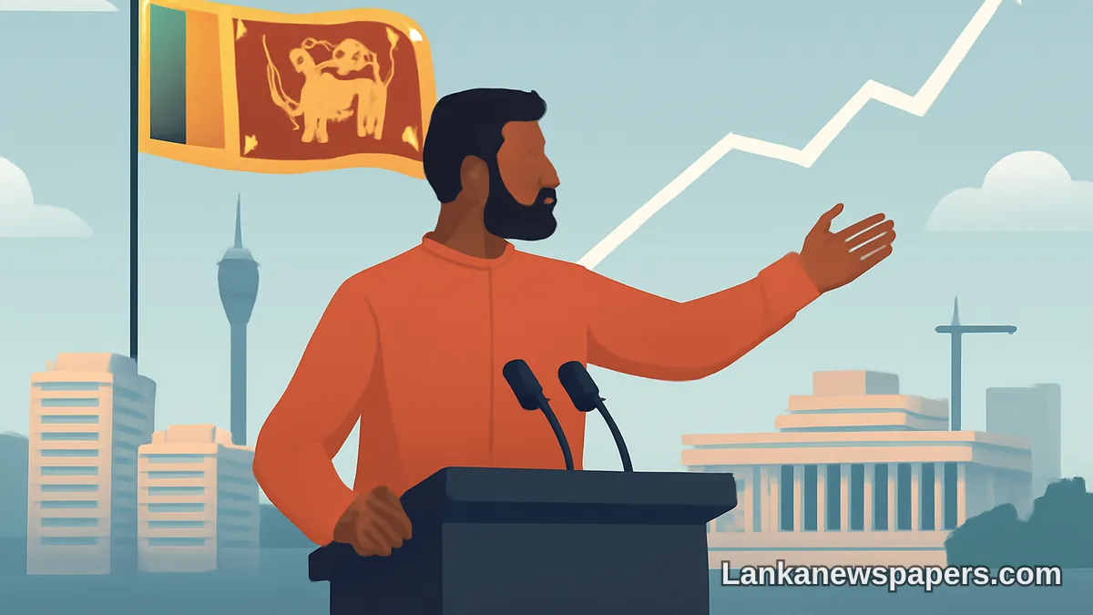 JVP's Handunneththi Pledges to Rebuild Sri Lanka Along the Lines of a Developed Nation