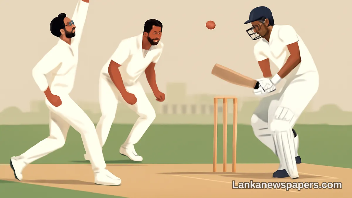 Jadeja and Suthar Spin Sri Lanka Out as India Build Commanding 178-Run Lead Despite Dinusha's Brave Century