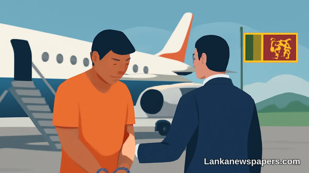 ඉන්ටර්පෝල් රතු නිවේදනයට හසු 'සමිත්පුර චතූ' බේරුම් කර ශ්‍රී ලංකාවට ගෙන්වයි