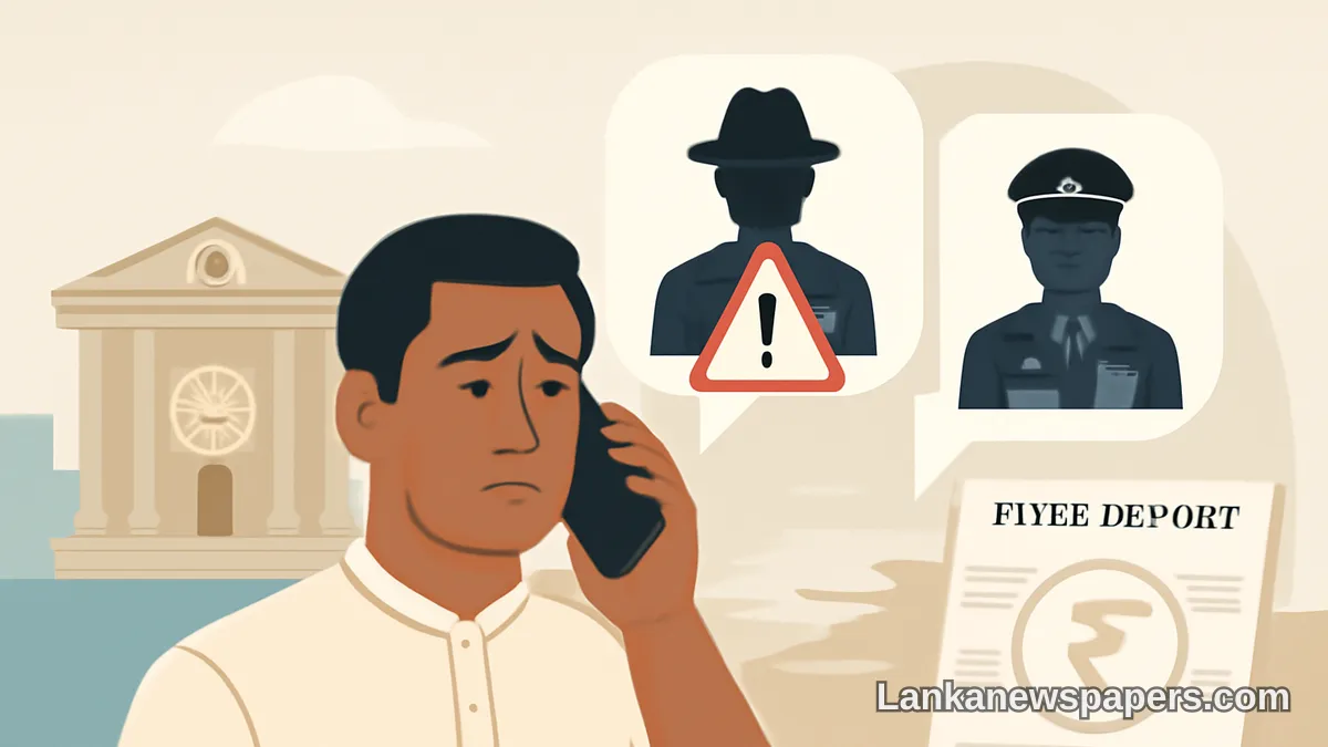 Sri Lanka CERT Issues Urgent Warning Over Fixed Deposit Fraud Impersonating Central Bank and Police Officials