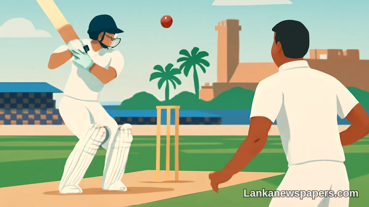 ශ්‍රී ලංකාවේ දෙවන ඉනිම්සේ දිරිමත් නැවත පිබිදීම ගාල්ල ටෙස්ට් තරඟය짜릿한 අවසානයකට සූදානම් කරයි