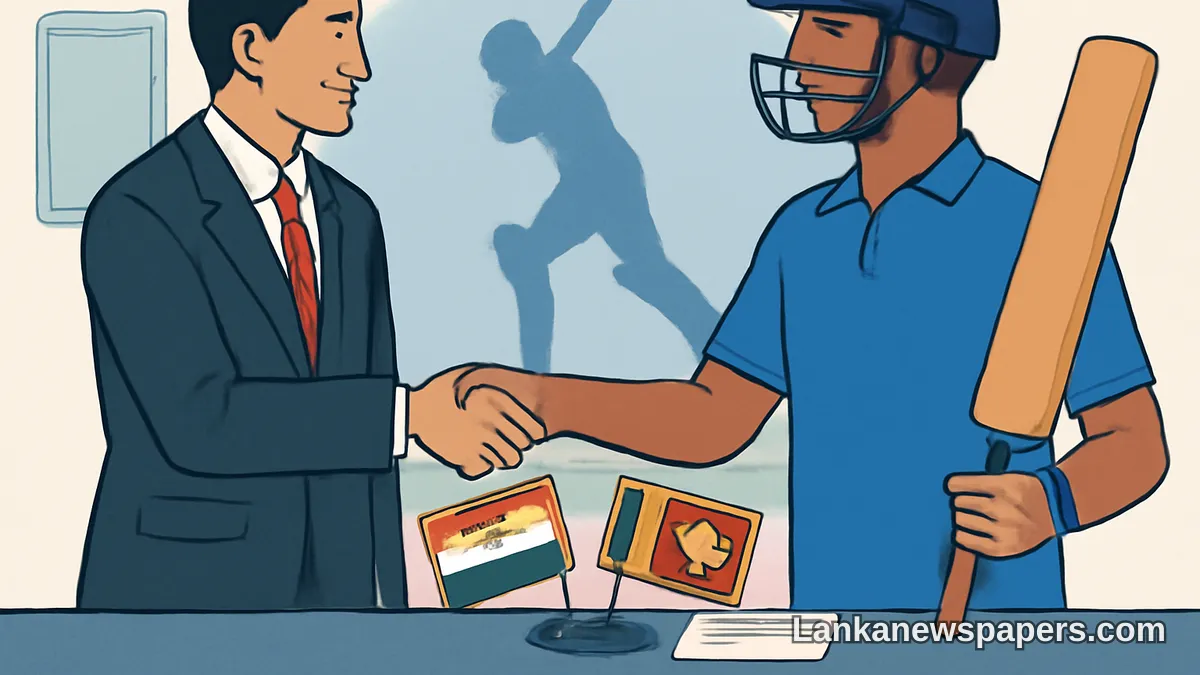ඉන්දියානු ඉලෙක්ට්රොනික් බ්රෑන්ඩ් Intex සමාගම 2026 ඉන්දියා සංචාරය සඳහා ශ්රී ලංකා ක්රිකට් ජාතික කණ්ඩායමේ ප්රධාන අනුග්රාහකයා බවට පත්වේ