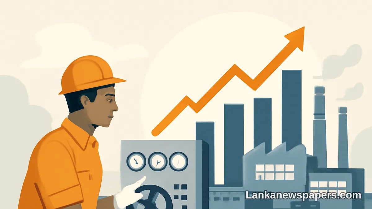Sri Lanka's Manufacturing Sector Sustains Growth Momentum Into July 2026, Central Bank Data Shows