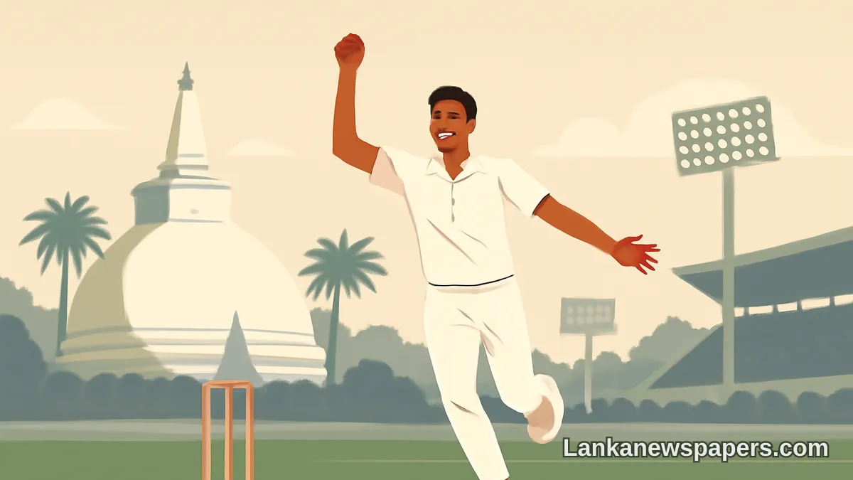 History Made: Manav Suthar Claims 10-Wicket Haul to Etch His Name in Indian Cricket Record Books in Sri Lanka