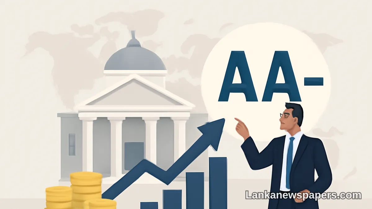Fitch Maintains AA- Rating for Commercial Bank of Ceylon with Stable Outlook