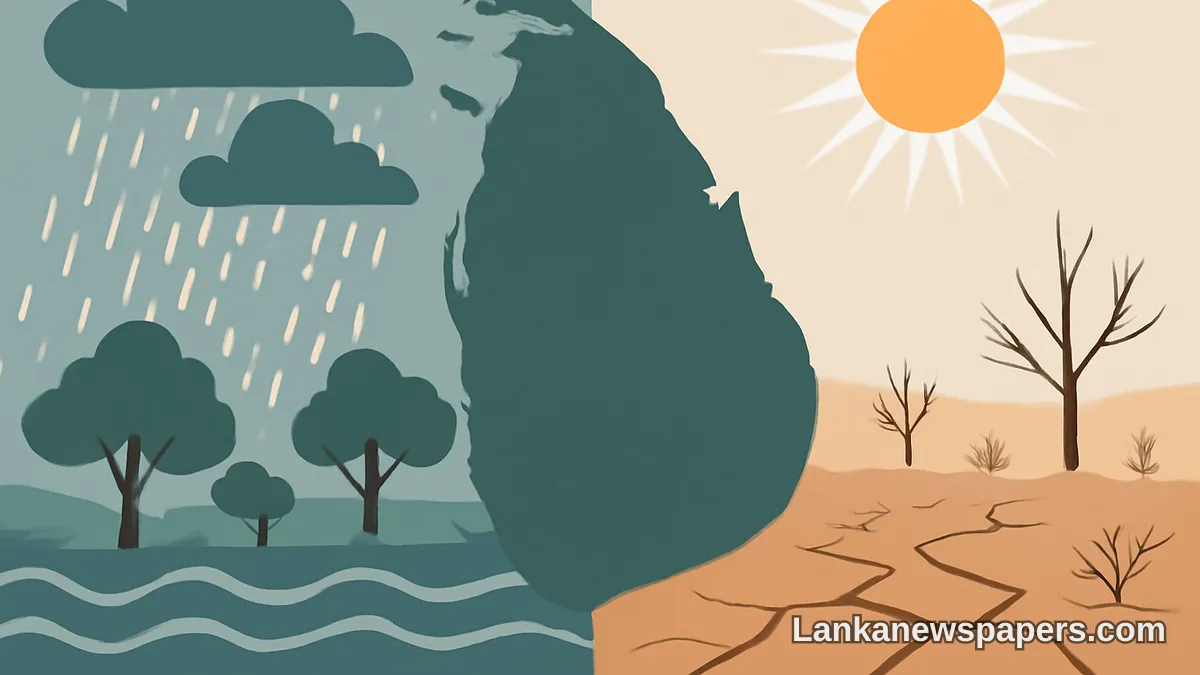 දරුණු එල් නිනියෝ බලපෑමකට සූදානම් වන ශ්‍රී ලංකාව - තද වැසි සහ දරුණු නියඟය අපේක්ෂිතයි