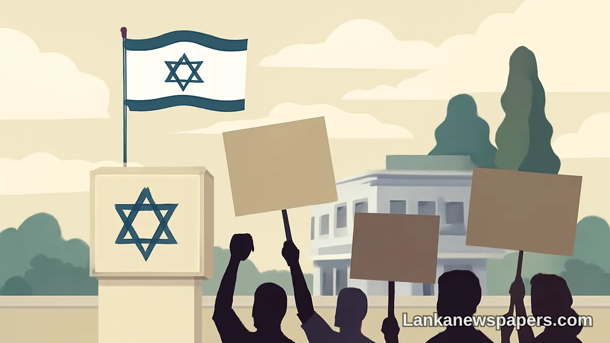 Israeli Embassy Raises Concern Over Protest Staged at Jewish Site in Sri Lanka