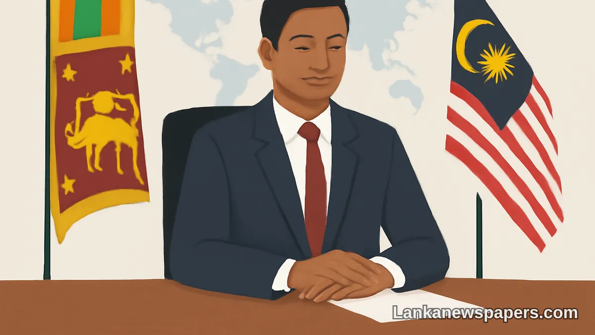 Tony Ganlath Takes Helm as President of Sri Lanka-Malaysia Business Council