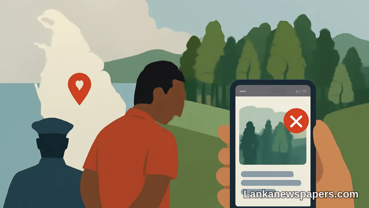 Man Remanded Over False Social Media Claim of LTTE Training Camp in Pallai Forest