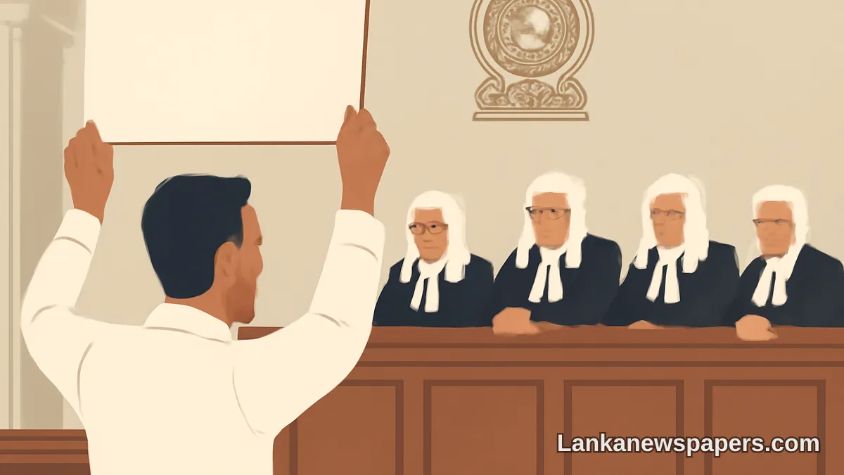 22 වන සංශෝධනයට එරෙහි පෙත්සම් සුප්‍රීම් කෝර්තුවේ සම්පූර්ණ විනිසුරු මඬුල්ලක් ඉදිරියේ විභාග කරන ලෙස විපක්ෂය ඉල්ලයි