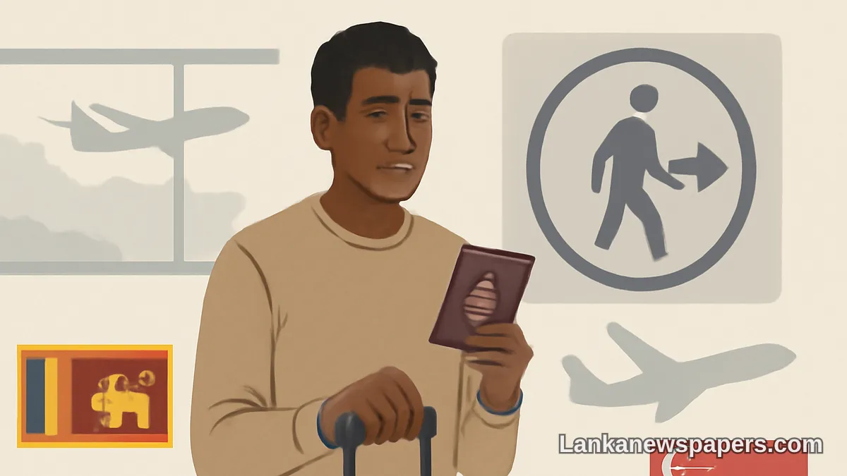 කිලිනොච්චිය ජාතිකයා වංචනික කැනේඩියානු ගමන් බලපත්රයක් සමඟ ටයිවානයේදී අත්අඩංගුවට ගෙන සිංගප්පූරුවට පිටුවහල් කෙරේ