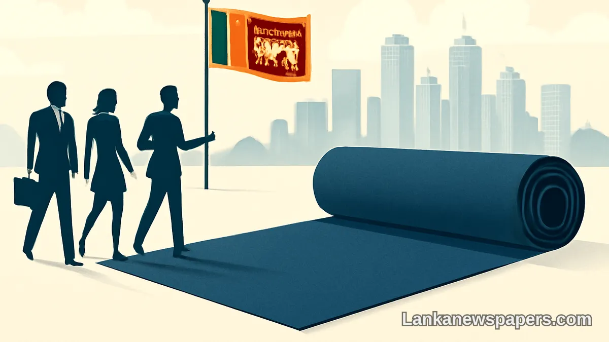 ශ්‍රී ලංකාව 2026 ආර්ථික සමුළු දැනුම්දීමේදී ගෝලීය ආයෝජකයන් සඳහා සාදරයෙන් පිළිගනී