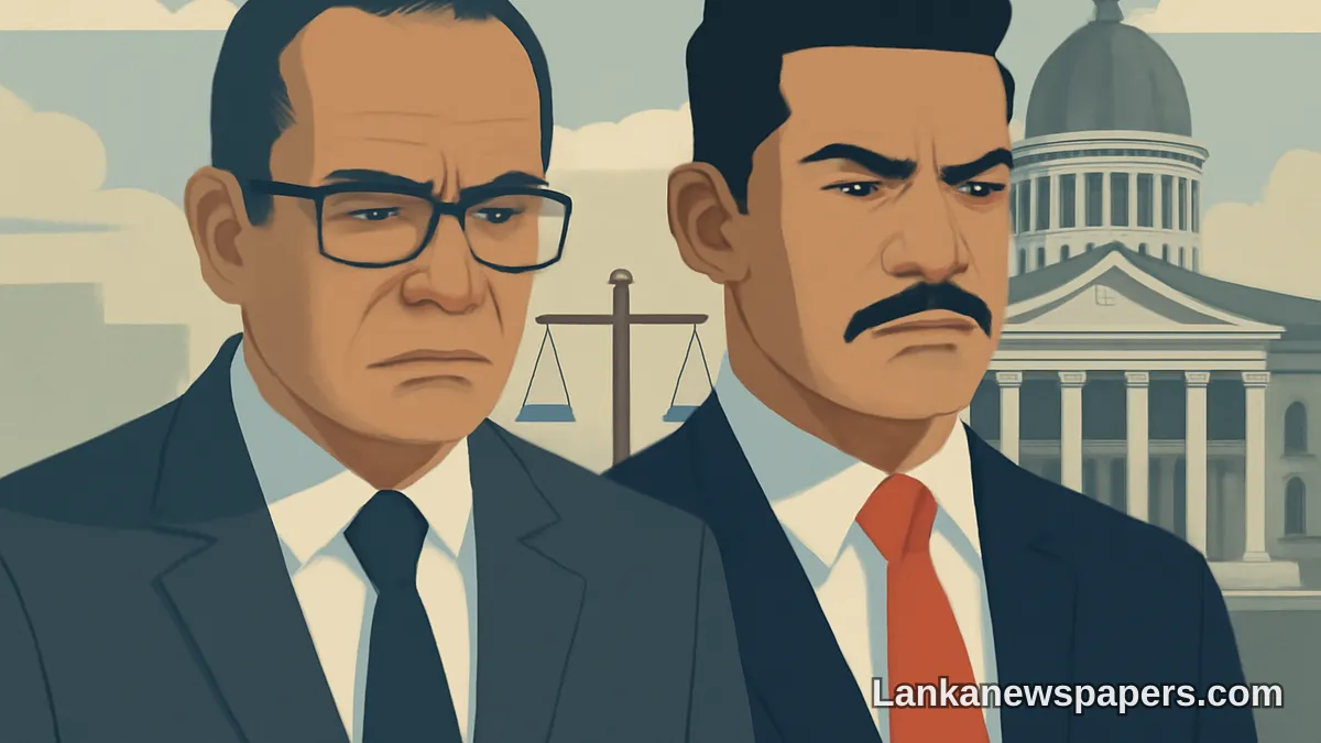 Karannagoda and Yoshitha Rajapaksa Face Corruption Charges at Colombo High Court