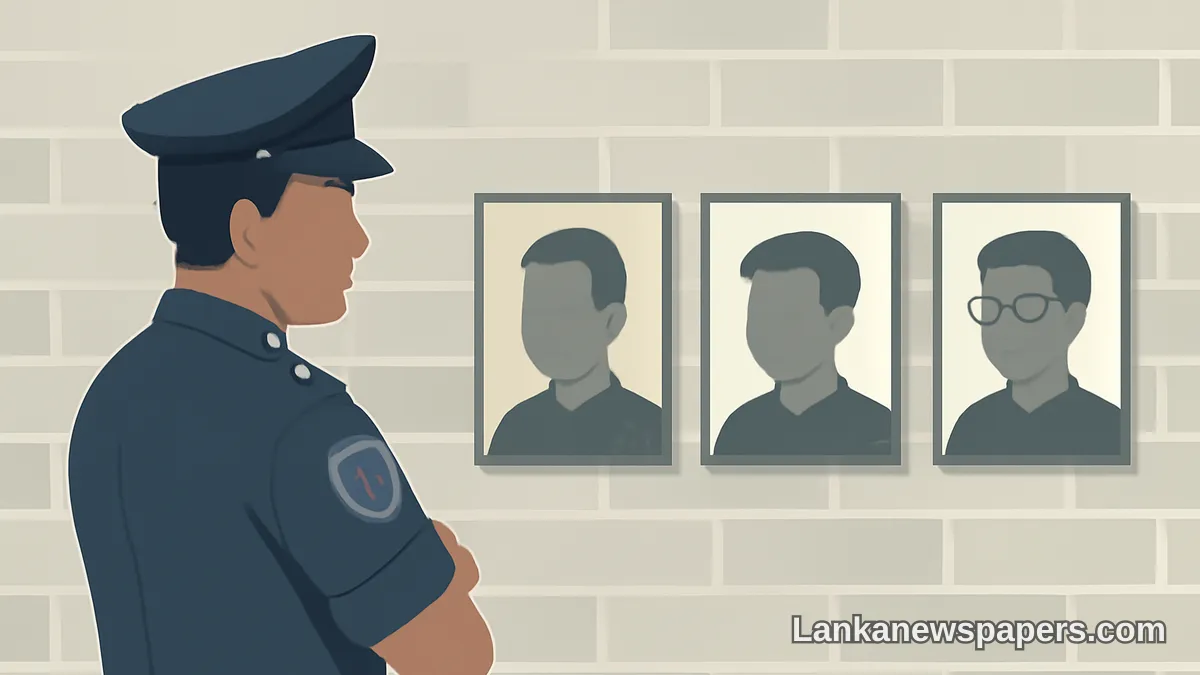 Sri Lanka Police Issue Wanted Notices for Three Chinese Nationals