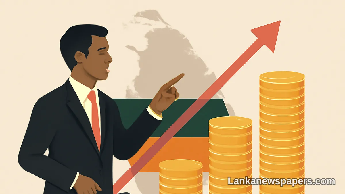 2026 වන විට විදේශ විනිමය සංචිත අමෙරිකන් ඩොලර් බිලියන 9ක් කරා ළඟා වීමේ ඉලක්කය කරා ශ්‍රී ලංකාව ගමන් කරන බව මුදල් නියෝජ්‍ය අමාත්‍යවරයා කියයි