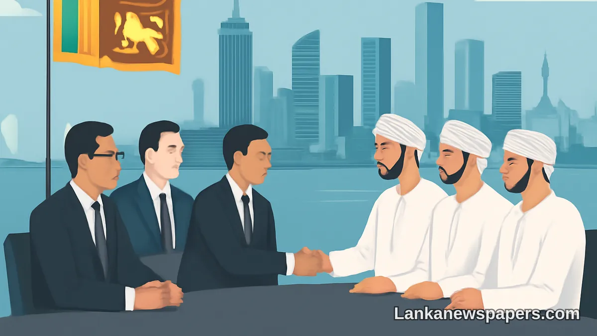 Port City Colombo Hosts Senior Omani Delegation in Push to Strengthen Investment Ties