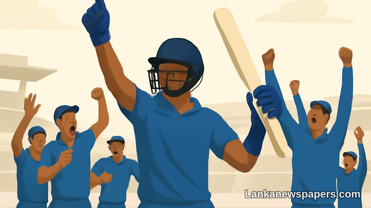 Kusal Mendis Conjures Match-Winning Magic as Sri Lanka Squad Erupts in Celebration