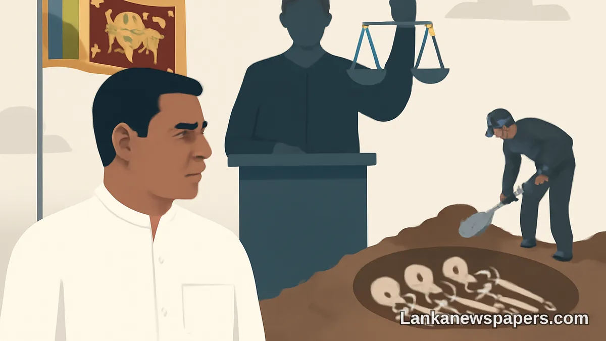 ITAK Accuses Justice Minister of Double Standards Over Chemmani Mass Grave Investigation