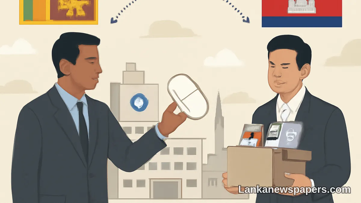 Sri Lankan Pharma Giant Gamma Interpharm Breaks Into Cambodian Market in Latest Export Push