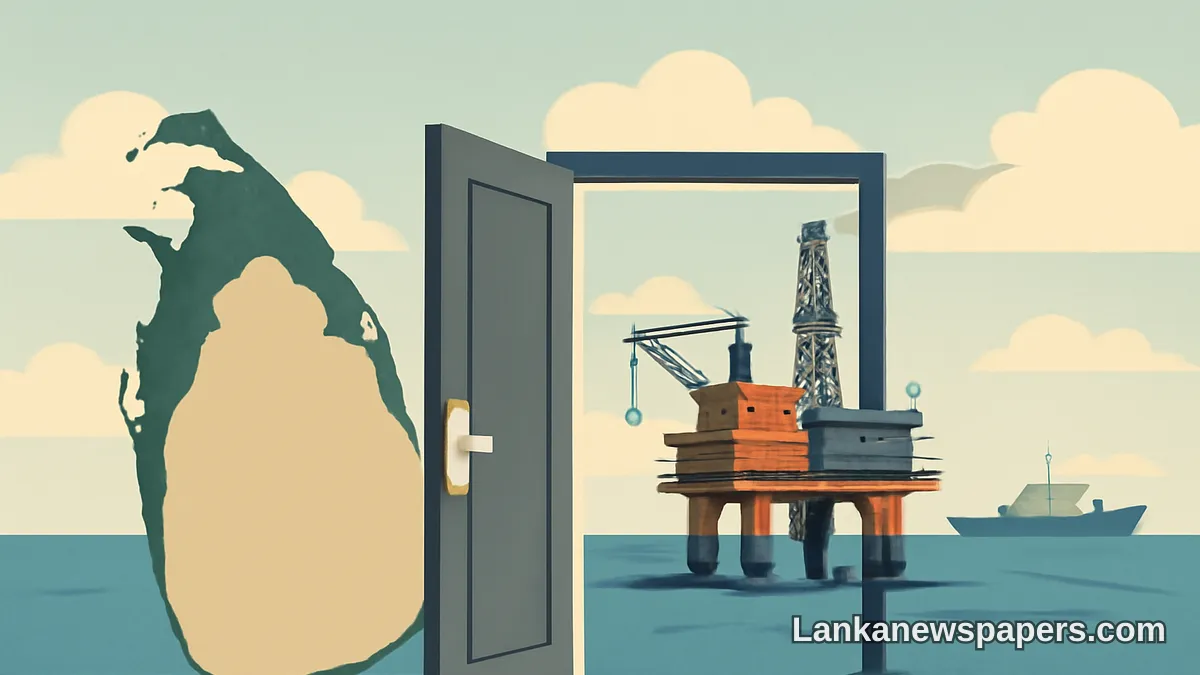 Sri Lanka Opens Doors to International Companies for Offshore Oil and Gas Exploration