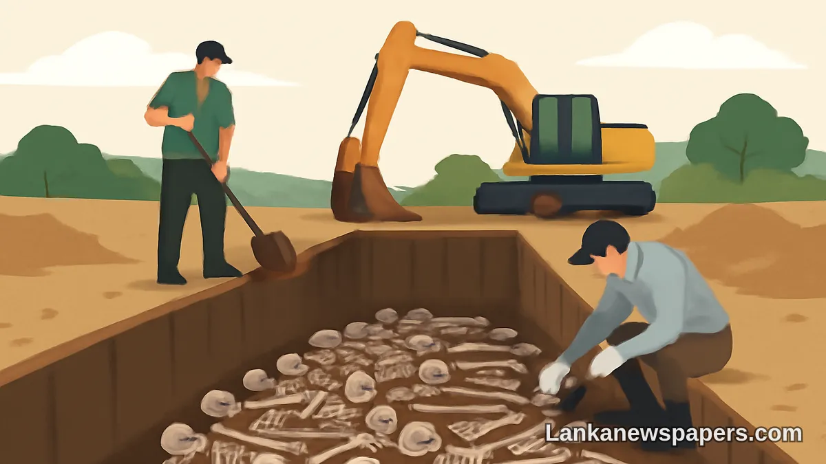 Chemmani Mass Grave Excavation Yields 583 Sets of Skeletal Remains After 110 Days of Digging