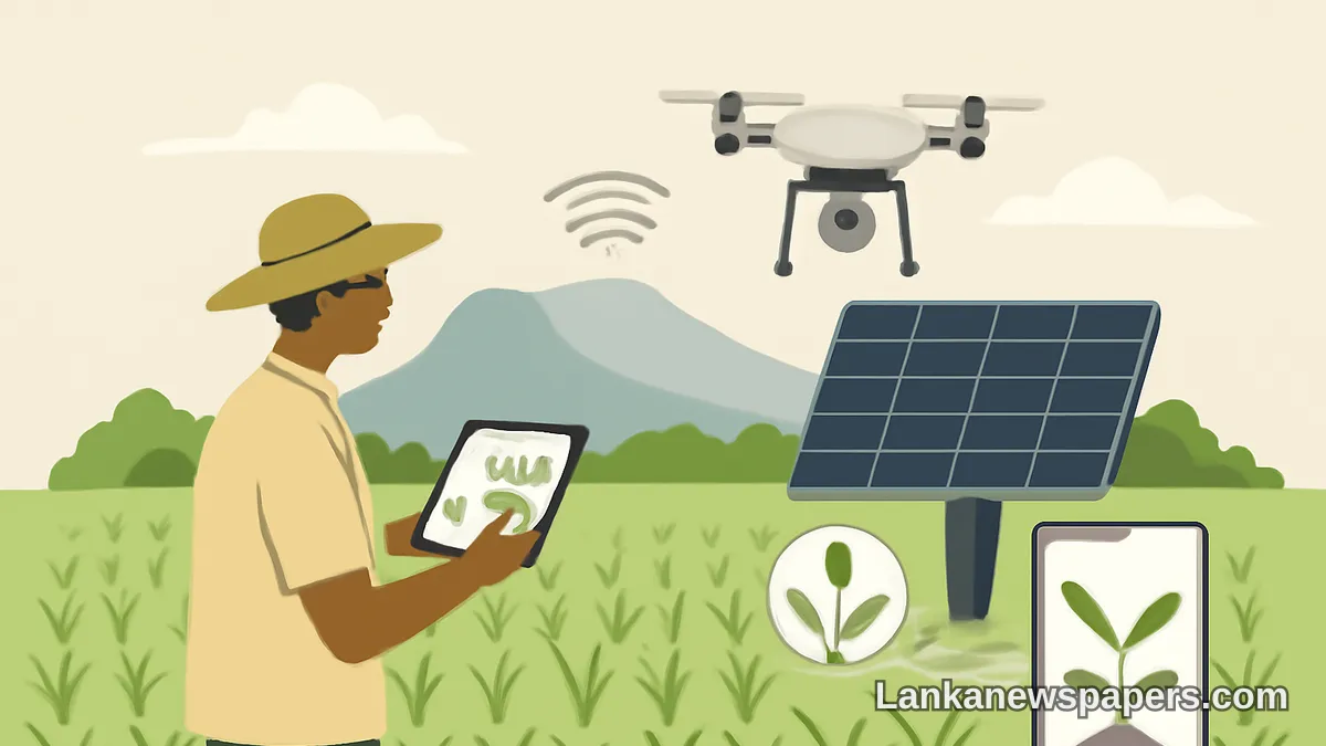 Sri Lanka's Agriculture Sector Embraces Modern Technology in Bold Transformation Drive