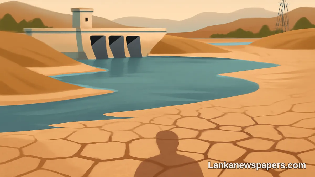 Sri Lanka's Key Reservoirs Hit Low Storage Levels as Dry Conditions Tighten Grip