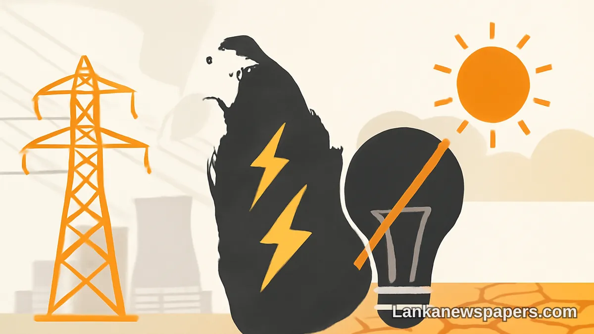PUCSL Warns of Imminent Power Cuts as El Niño Threatens Sri Lanka's Electricity Supply