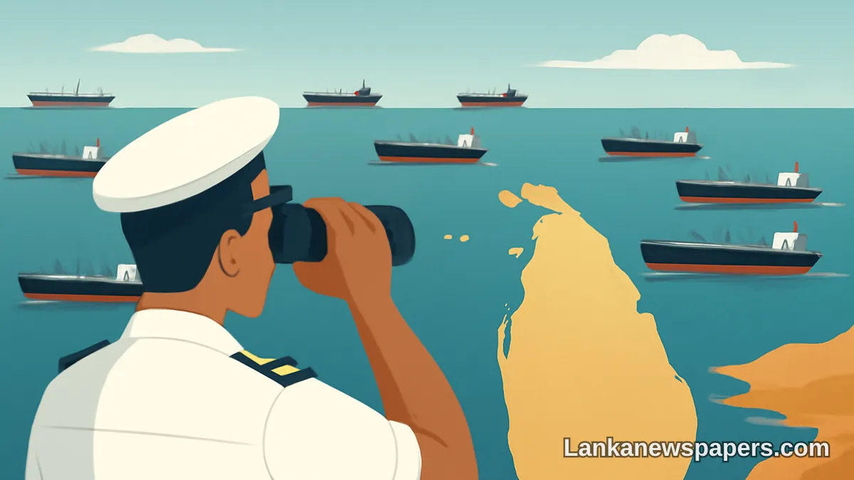 ඇමෙරිකා සම්බාධකවලට ලක් වූ එකොළොස් ඉරාන තෙල් නෞකා ශ්‍රී ලංකා වෙරළට ආසන්නව සැරිසරයි — ශ්‍රී ලංකාව නිරීක්ෂණය කරයි