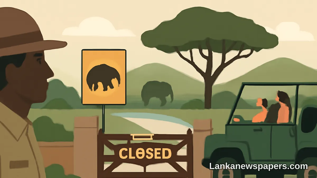 Yala National Park's Zones 1 and 2 Set to Close for Tourists from September 14