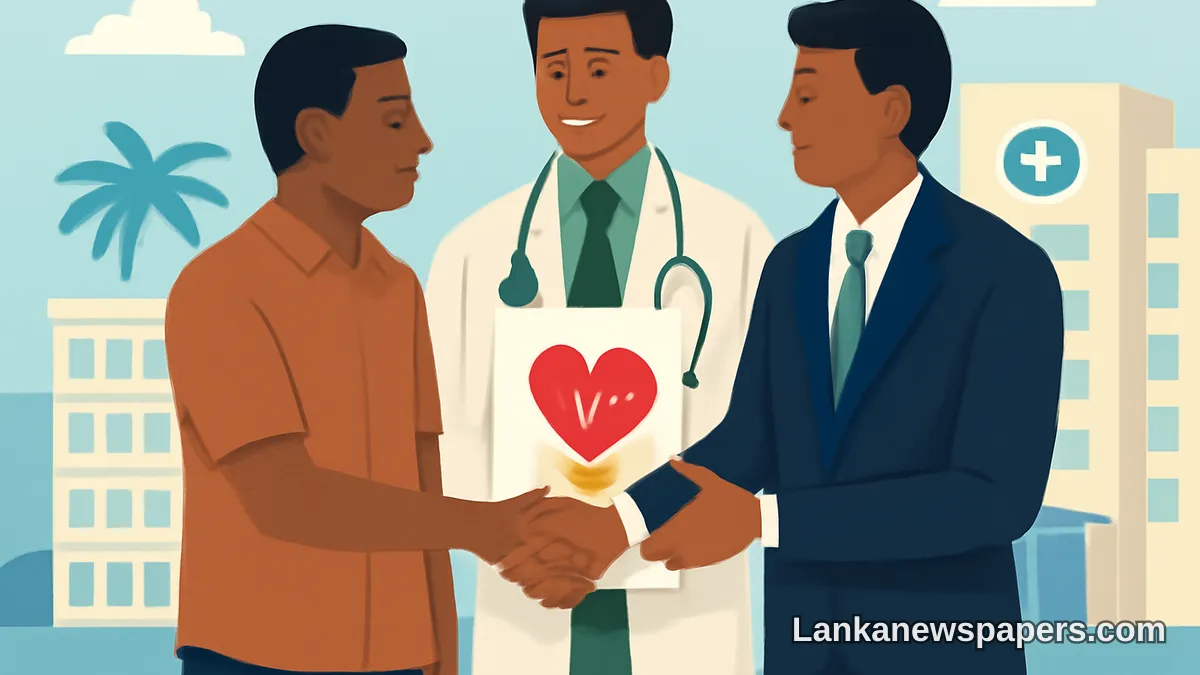 KDU රෝහලේ නොමිලේ හෘද ශල්යකර්ම සේවා පුළුල් කිරීමට ත්රිපාර්ශ්වික අවබෝධතා ගිවිසුමක් අත්සන් කෙරේ