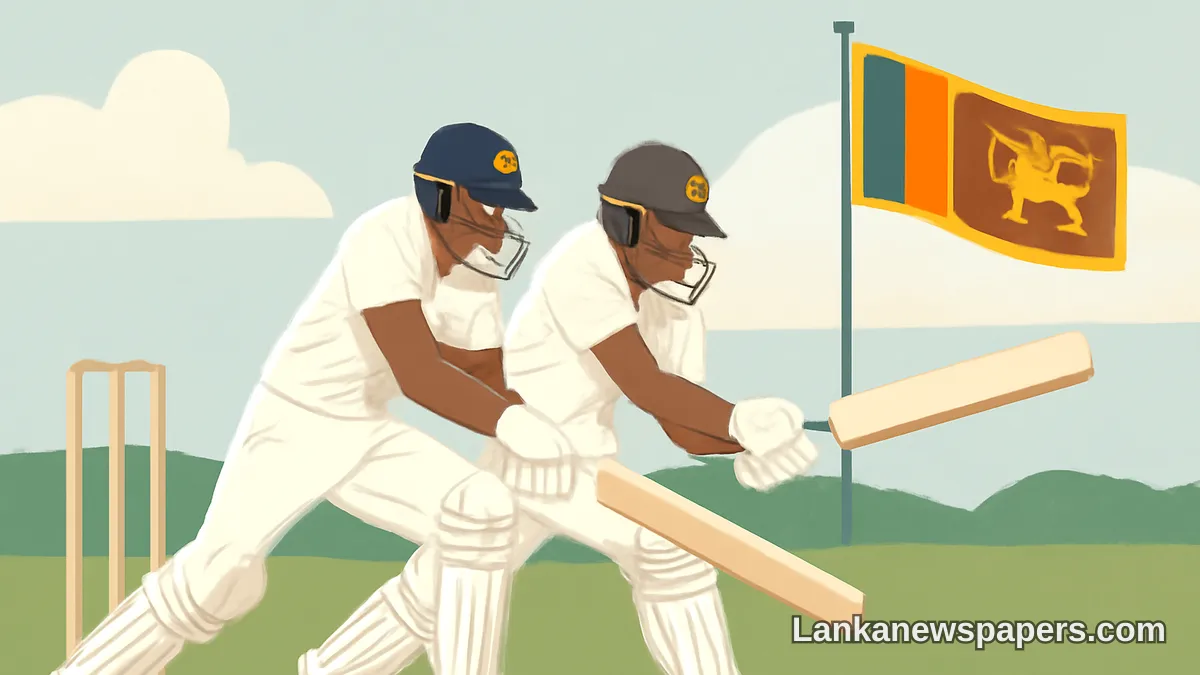 Dinusha and Nuwantha Dig Deep as Sri Lanka Battle for Draw on Final Day