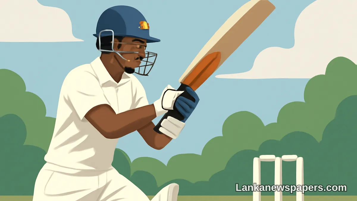 Dinusha's Unbeaten 55 Powers Sri Lanka to Commanding 116-Run Lead at Lunch on Final Day of Second Test